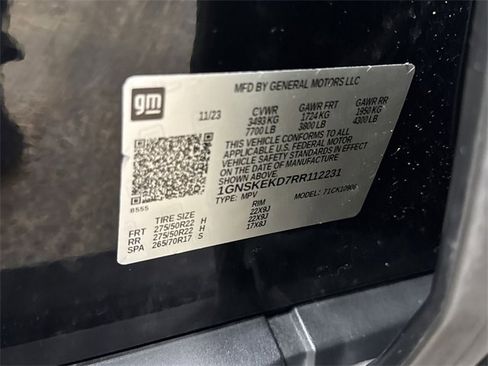 Certified 2024 Chevrolet Suburban RST w/ Luxury Package image 35