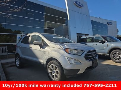 Used 2019 Ford EcoSport SE w/ SE Convenience Package