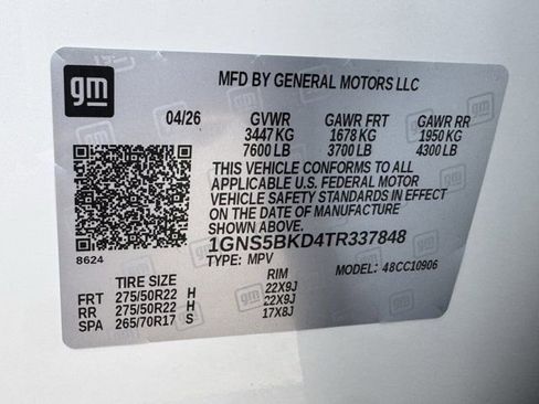 New 2026 Chevrolet Suburban LS RWD image 25