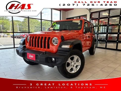 Used 2020 Jeep Wrangler Unlimited Sport S image 1