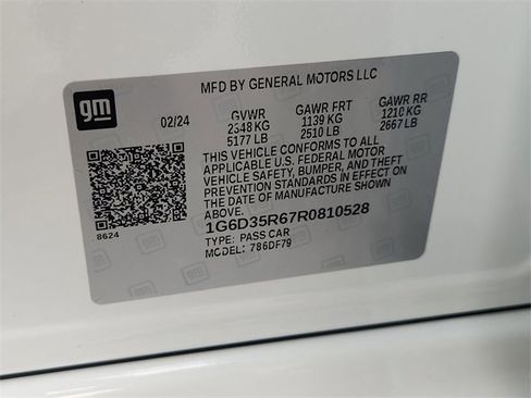 Used 2024 Cadillac CT5 V Blackwing w/ LPO, Red Accent Package image 35