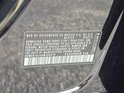 Used 2017 Volkswagen Jetta SE FWD image 35