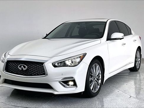 Used 2024 INFINITI Q50 Luxe w/ Cargo Package RWD image 14