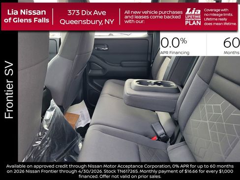New 2026 Nissan Frontier SV w/ SV Convenience Package AWD/4WD image 29