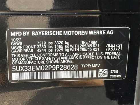 Used 2023 BMW X7 M60i w/ Executive Package image 32