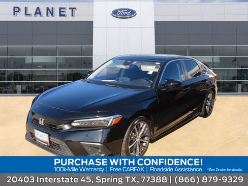 Used 2022 Honda Civic Touring image 1