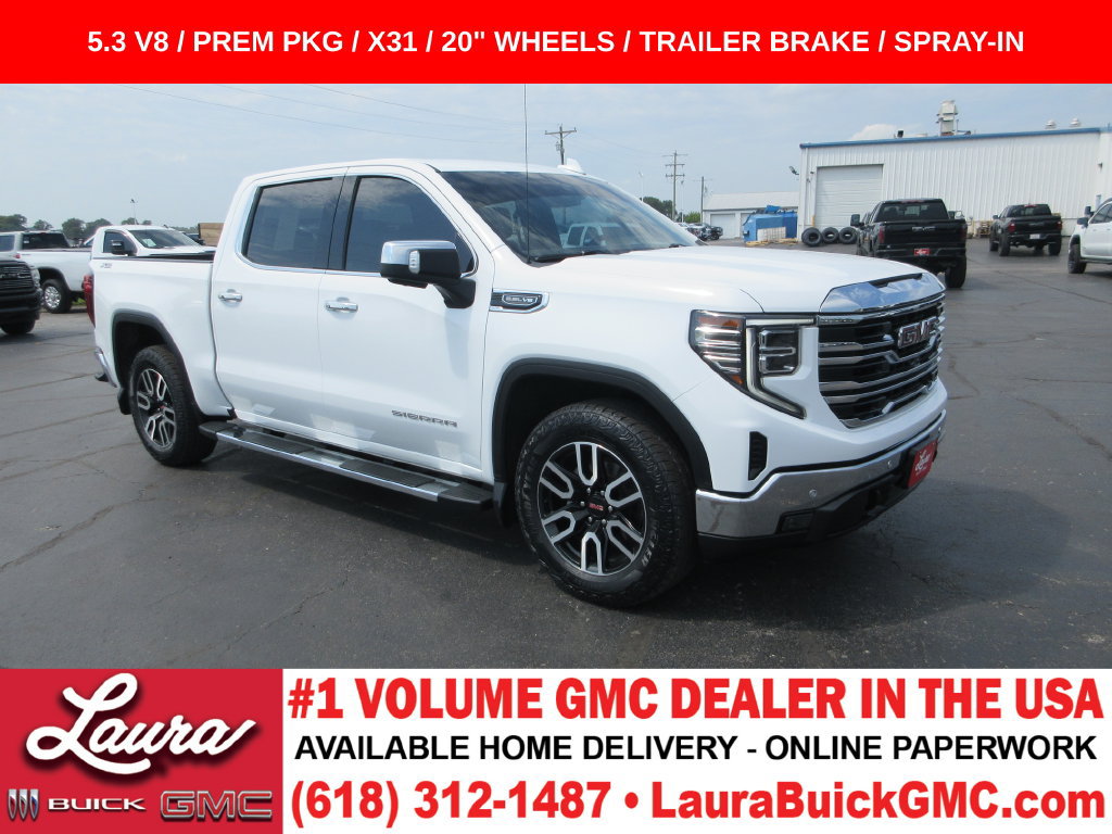 Used 2022 GMC Sierra 1500 SLT w/ SLT Premium Package AWD/4WD image 1