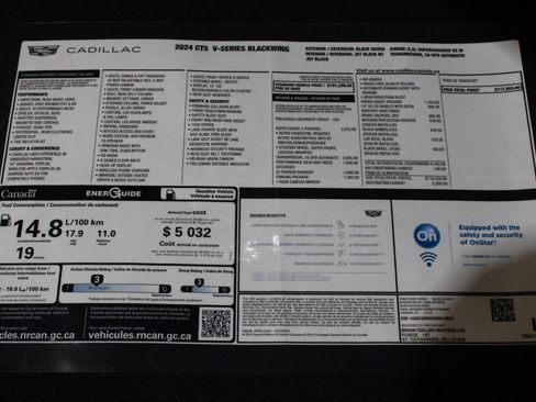 Used 2024 Cadillac CT5 V Blackwing w/ Super Cruise 2 Package RWD image 80