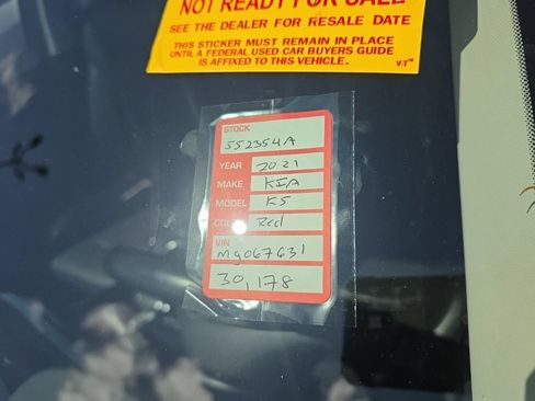 Used 2021 Kia K5 EX w/ EX Premium Package FWD image 10