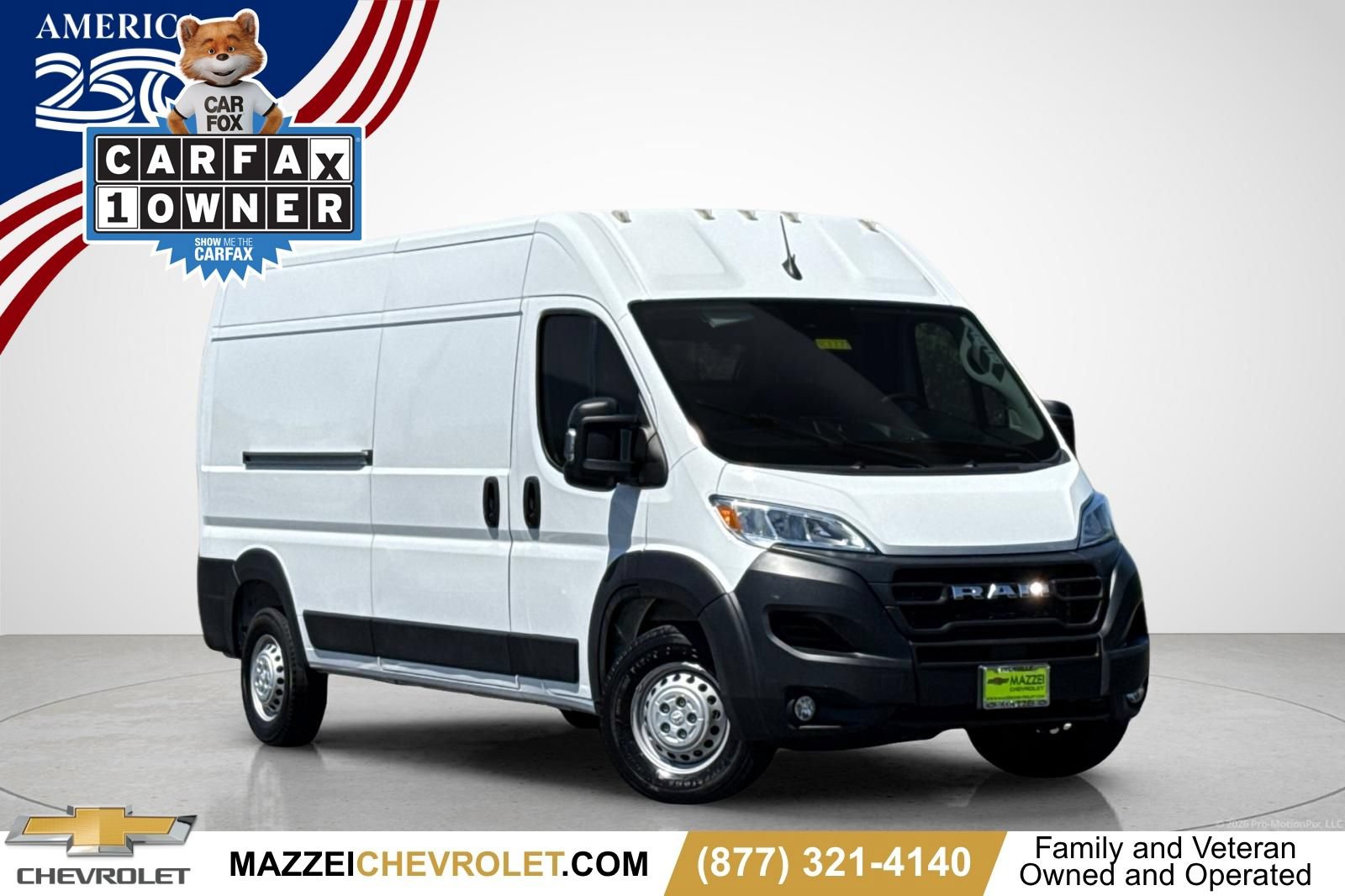 Used 2024 RAM ProMaster 2500 w/ Convenience Group FWD image 1