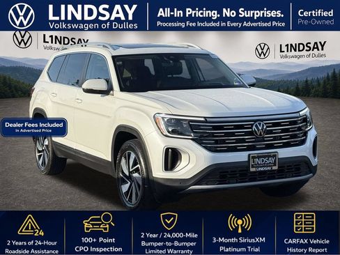 Used 2024 Volkswagen Atlas SEL AWD/4WD image 1