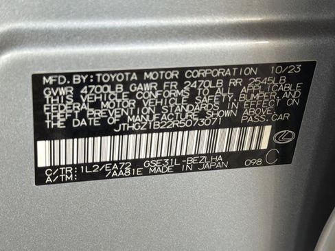 Certified 2024 Lexus IS 350 F Sport RWD image 26