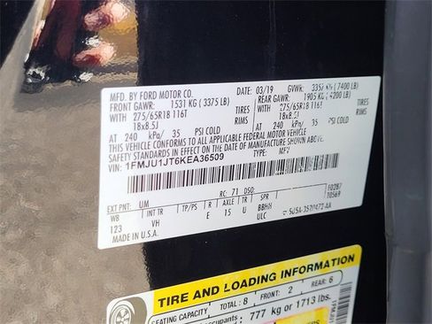 Used 2019 Ford Expedition XLT w/ Equipment Group 201A image 32