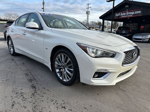 Used 2019 INFINITI Q50 Luxe w/ Essential Package (3.0T Luxe) image 1