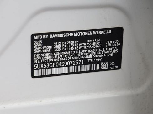 Certified 2025 BMW X3 xDrive30i w/ Convenience Package AWD/4WD image 24