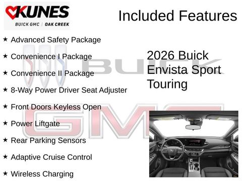 New 2026 Buick Envista Sport Touring w/ Convenience I Package image 2