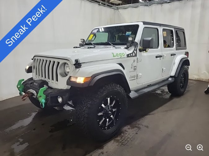 Used 2020 Jeep Wrangler Unlimited Sahara w/ Cold Weather Group AWD/4WD image 1