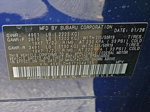 New 2026 Subaru Forester Sport image 17