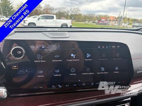 New 2026 Chevrolet Traverse RS w/ LPO, Floor Liner Package AWD/4WD image 17