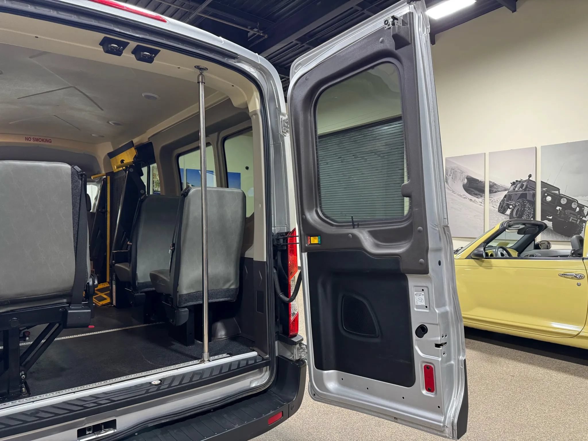 Used 2015 Ford Transit 350 148 Medium Roof RWD image 24