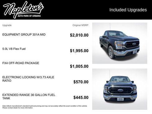 Used 2021 Ford F150 XLT w/ Equipment Group 301A Mid AWD/4WD image 2