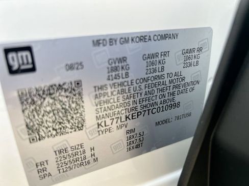 New 2026 Chevrolet Trax ACTIV w/ Sunroof Package image 33