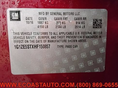 Used 2017 Chevrolet Malibu LT w/ Leather Package image 19