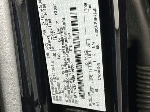Used 2025 Ford F150 XLT w/ Equipment Group 301A Standard RWD image 12