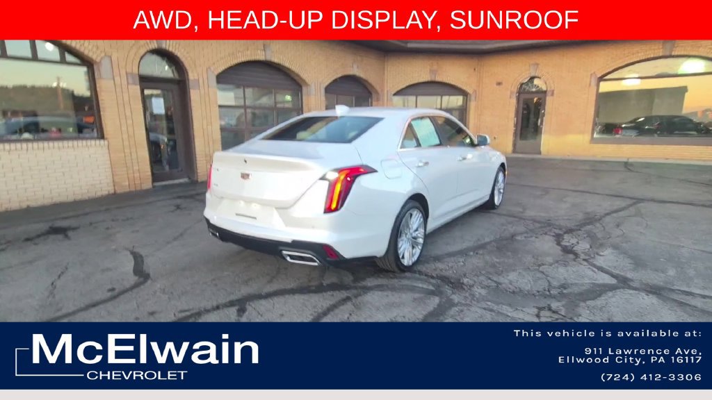 Used 2024 Cadillac CT4 Premium Luxury w/ Technology Package AWD/4WD image 9
