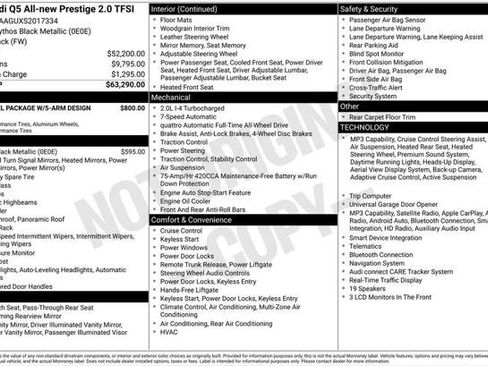 Certified 2025 Audi Q5 Prestige AWD/4WD image 8