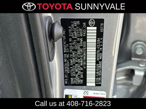 Used 2019 Toyota Camry SE w/ Audio Package FWD image 31