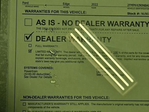 Used 2022 Ford Edge SEL w/ Sport Appearance Package image 47