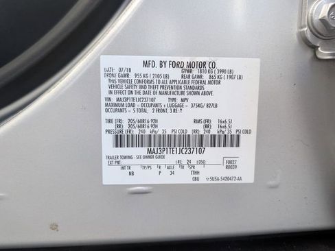 Used 2018 Ford EcoSport SE FWD image 18