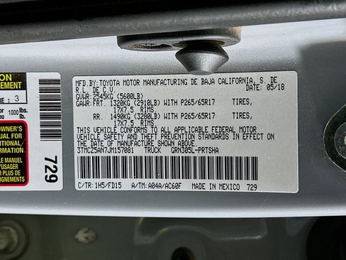 Used 2018 Toyota Tacoma TRD Sport w/ Technology Package AWD/4WD image 12