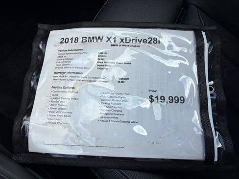 Used 2018 BMW X1 xDrive28i AWD/4WD image 18