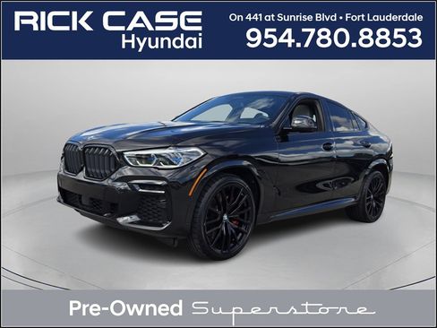 Used 2023 BMW X6 M50i w/ Executive Package image 1