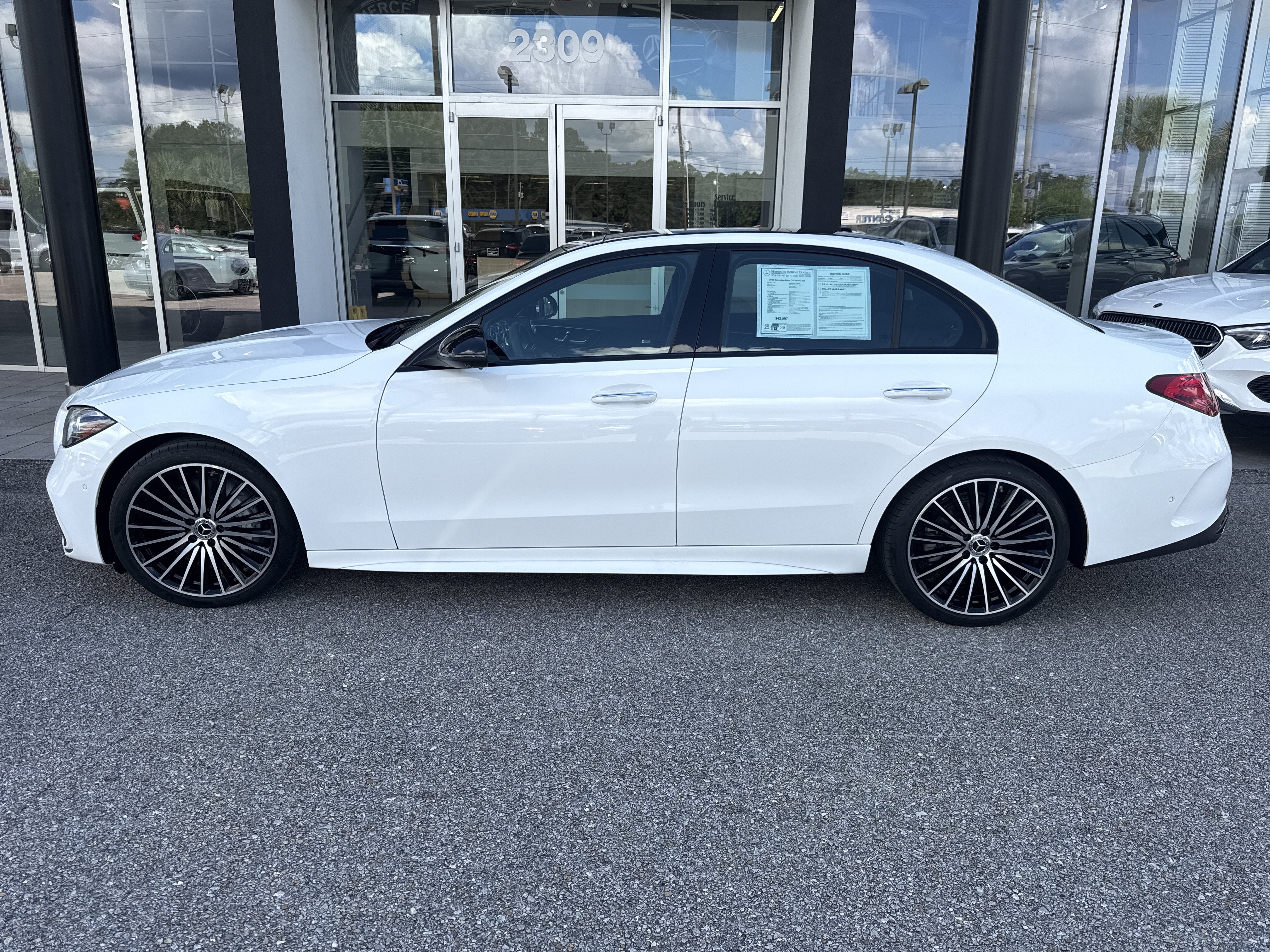 Certified 2023 Mercedes-Benz C 300 Sedan w/ AMG Line w/ Night Package image 2