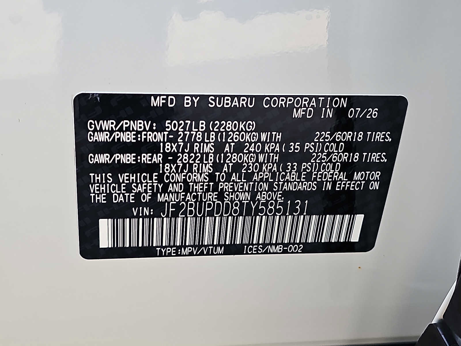New 2026 Subaru Outback Limited AWD/4WD image 21