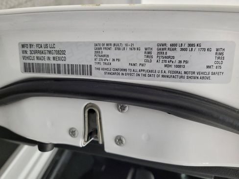 Used 2021 RAM 1500 Tradesman w/ Tradesman SXT Package image 33