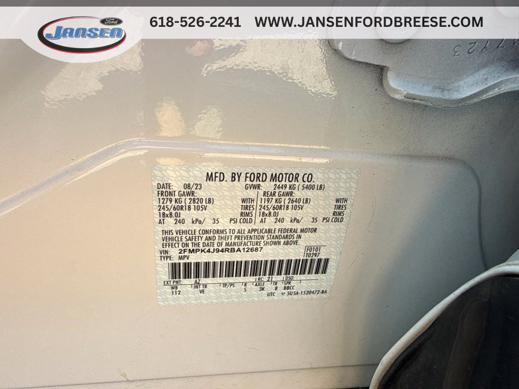 Used 2024 Ford Edge SEL w/ Convenience Package AWD/4WD image 32