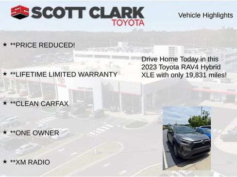 Used 2023 Toyota RAV4 XLE w/ Convenience Package AWD/4WD image 11