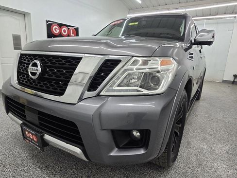 Used 2017 Nissan Armada Platinum w/ Captain Seat Package RWD image 9