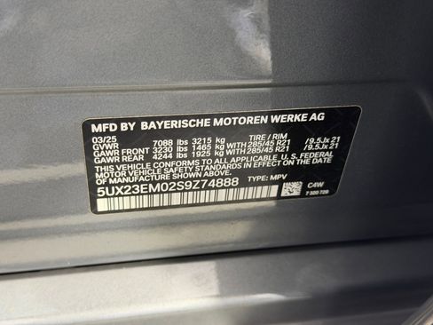 Certified 2025 BMW X7 xDrive40i w/ Premium Package AWD/4WD image 22