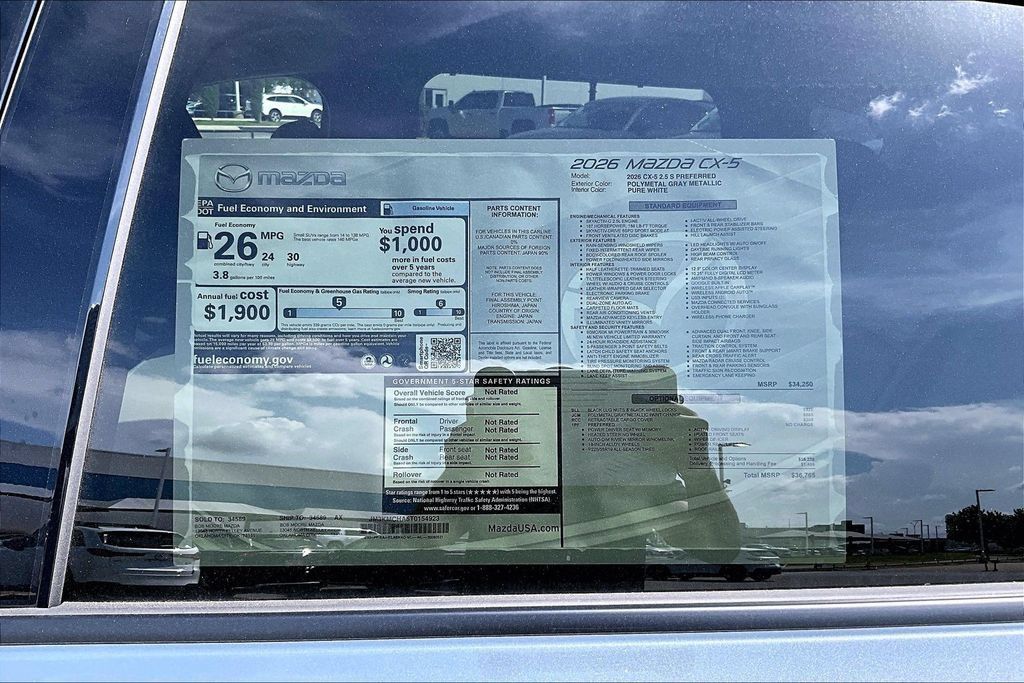 New 2026 MAZDA CX-5 Preferred AWD/4WD image 13