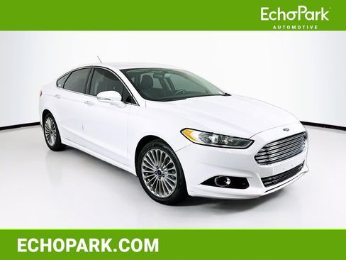Used 2016 Ford Fusion Titanium FWD image 1