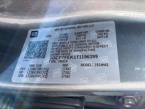 New 2026 Chevrolet Colorado ZR2 w/ Technology Package AWD/4WD image 8
