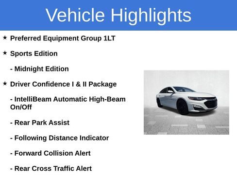 Certified 2021 Chevrolet Malibu LT w/ Leather Package FWD image 3
