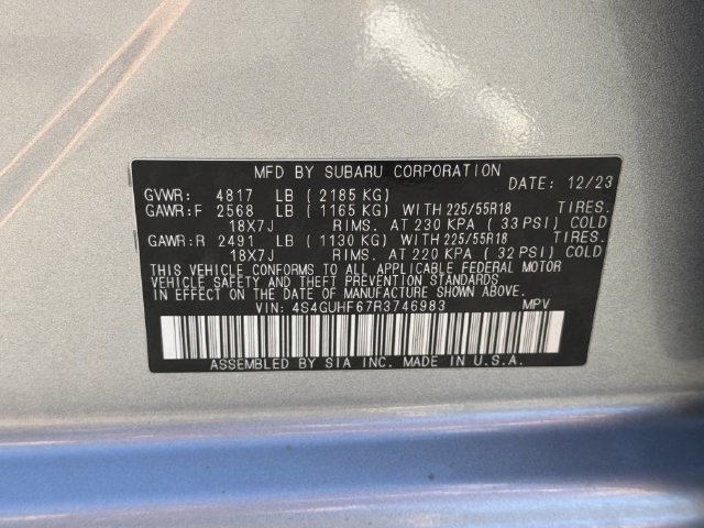 Used 2024 Subaru Crosstrek 2.5i Sport AWD/4WD image 34