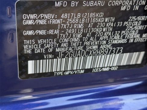 Used 2024 Subaru Crosstrek 2.0i Premium image 35