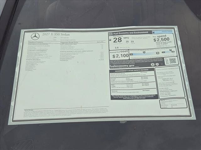 New 2027 Mercedes-Benz E 350 Sedan image 18